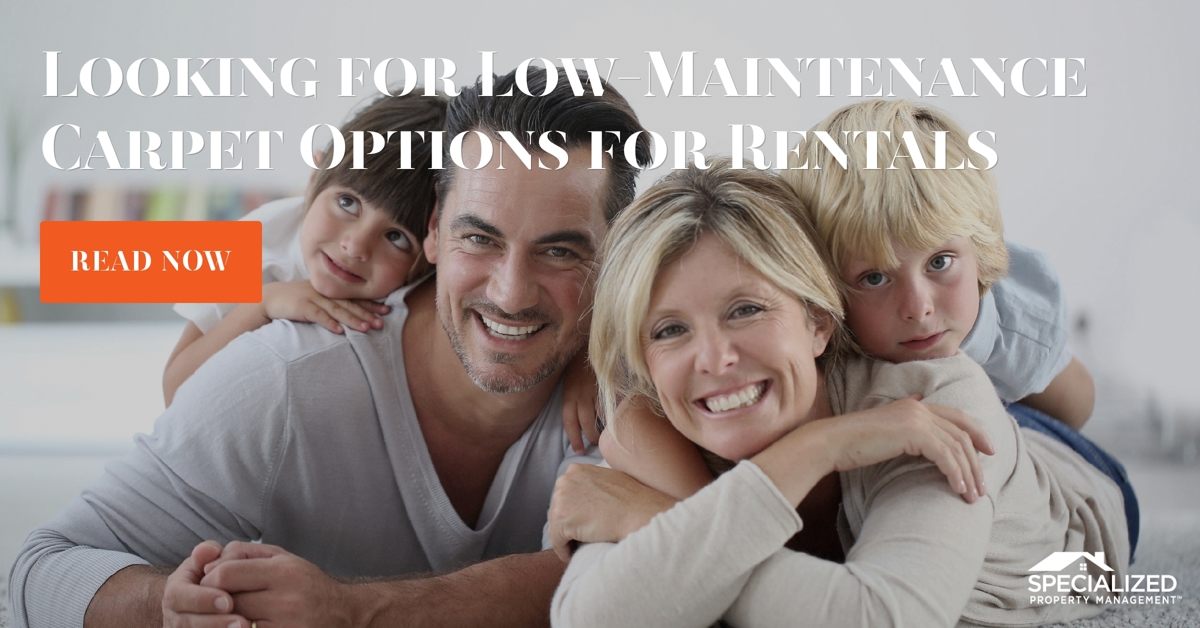 Low-Maintenance Carpet Options in Arlington Rental Property Management